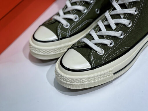 Converse 1970 All Star Chuck Taylor High top Army Green - Image 8