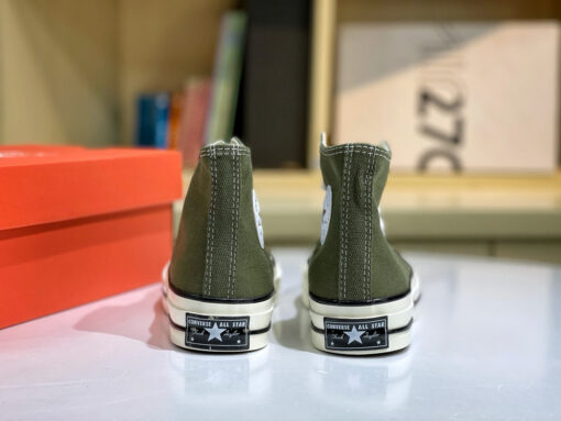 Converse 1970 All Star Chuck Taylor High top Army Green - Image 6