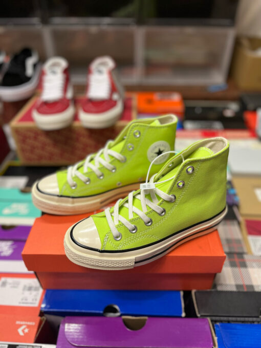 Converse 1970 All Star Chuck Taylor High Top Pale Green - Image 9
