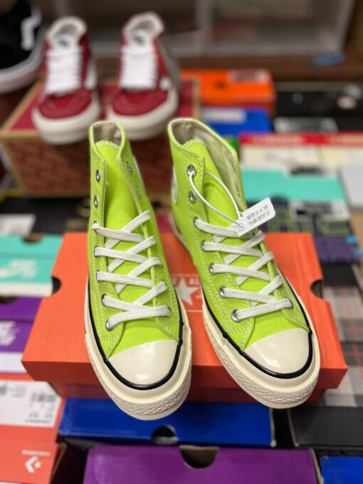Converse 1970 All Star Chuck Taylor High Top Pale Green - Image 8