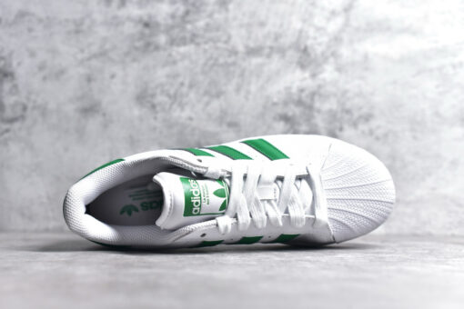 ADIDAS Original Superstar White-Green - Image 3