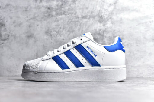 ADIDAS Original Superstar White-Blue - Image 9