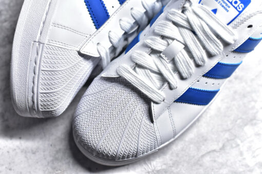 ADIDAS Original Superstar White-Blue - Image 4