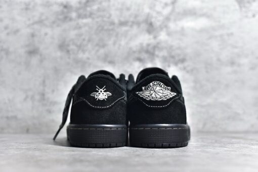 Air Jordan 1 Retro Low OG  X Travis Scott Phantom Black - Image 7