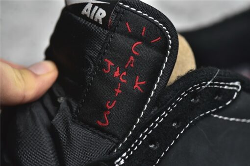 Air Jordan 1 Retro Low OG  X Travis Scott Phantom Black - Image 13