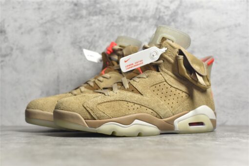 Travis Scott X Jordan Air Jordan 6 Retro SP "British Khaki"