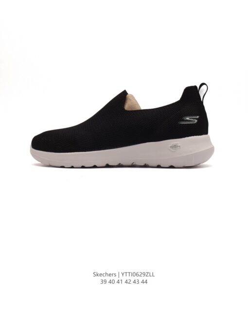 Skechers Slip ons Black with white sole Women - Image 2