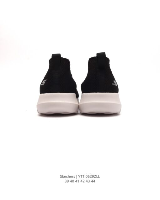 Skechers Slip ons Black with white sole Women - Image 8