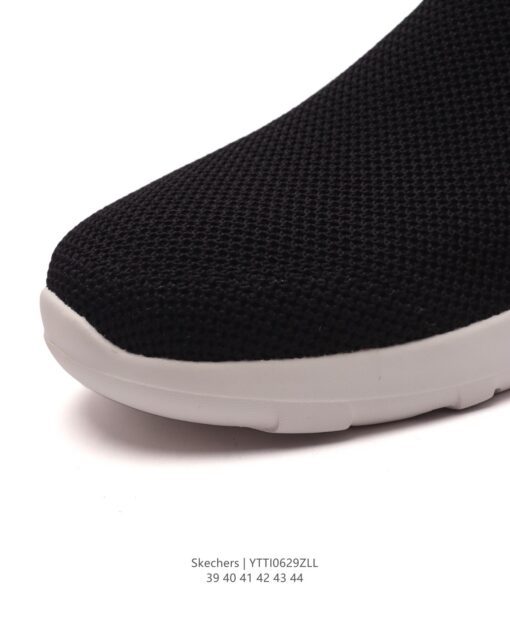 Skechers Slip ons Black with white sole Women - Image 6