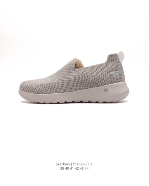 Skechers Slip ons Women Grey - Image 9