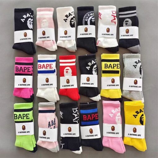A Bathing Ape(BAPE) Socks 1 Pair - Image 4
