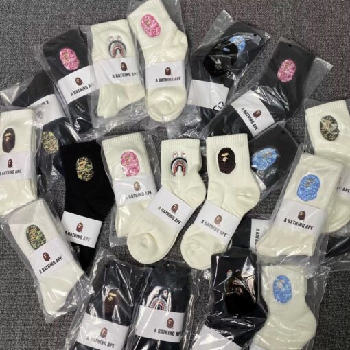 A Bathing Ape(BAPE) Socks 1 Pair - Image 2